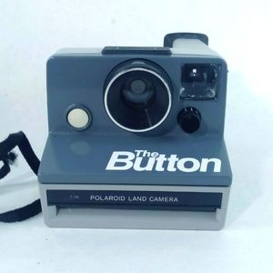 Polaroid Button Land Camera w/Original Box & Manual